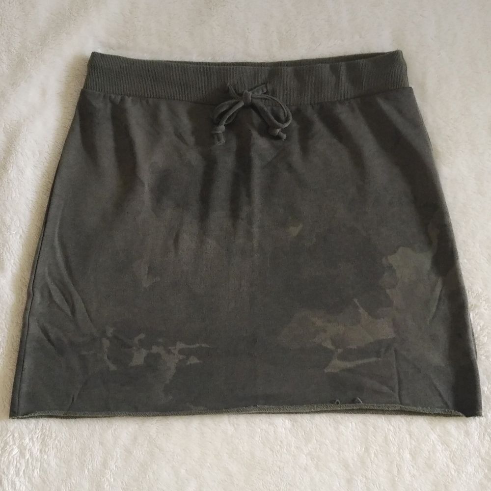 Alternative Burnout🔥 French Terry Mini Skirt